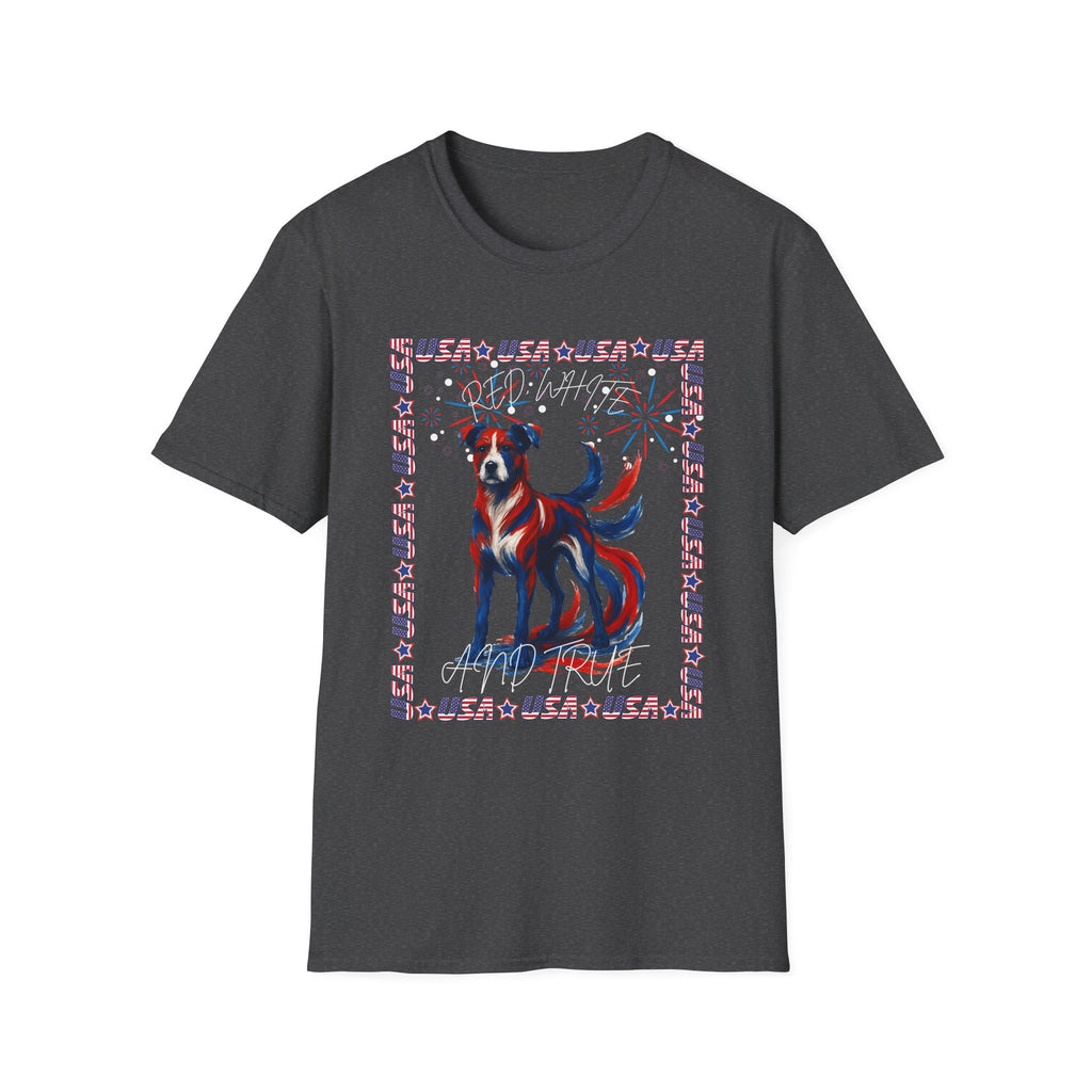 USA Fireworks Dog Lover T-Shirt