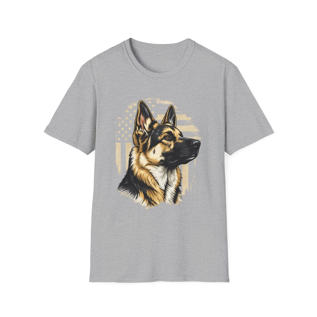 Patriotic German Shepherd Pride T-Shirt