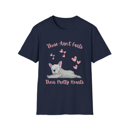 Funny French Bulldog Shirt - Those Aren’t Farts Quote Tee, Casual Everyday Wear