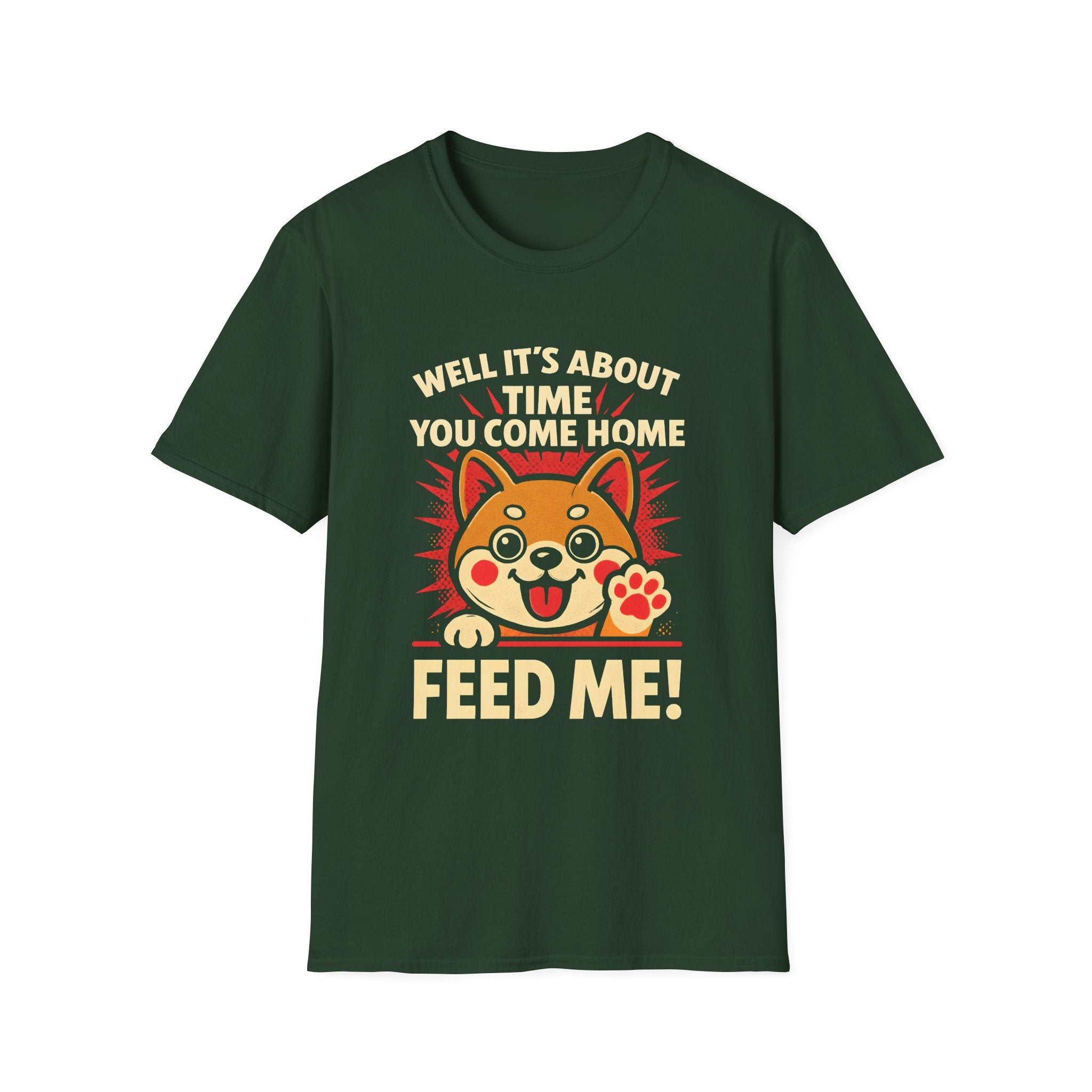 Shiba Inu Feed Me T-Shirt
