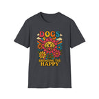 Dogs Bringing The Happy Retro T-Shirt