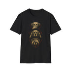 3 Wise Dogs Unisex T-Shirt