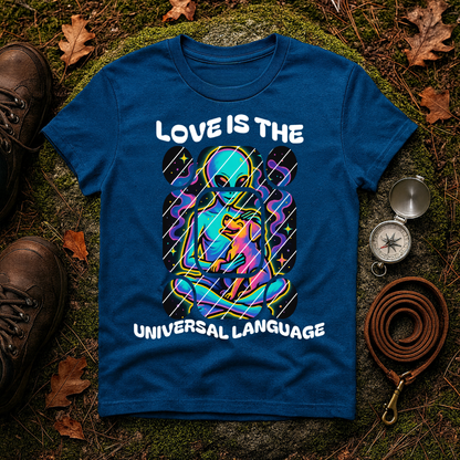 Alien Hug Dog Tee – Love Is The Universal Language