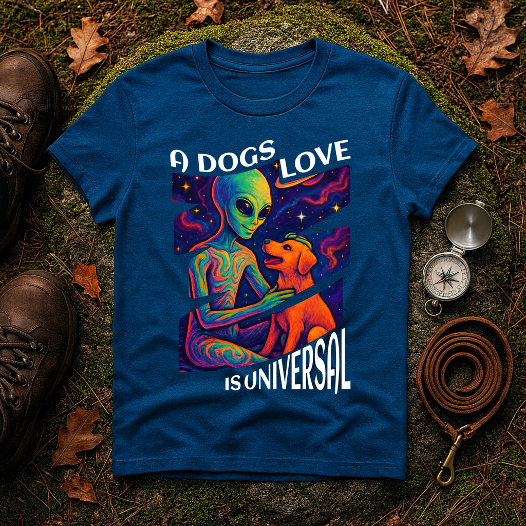 A Dogs Love is Universal T-Shirt
