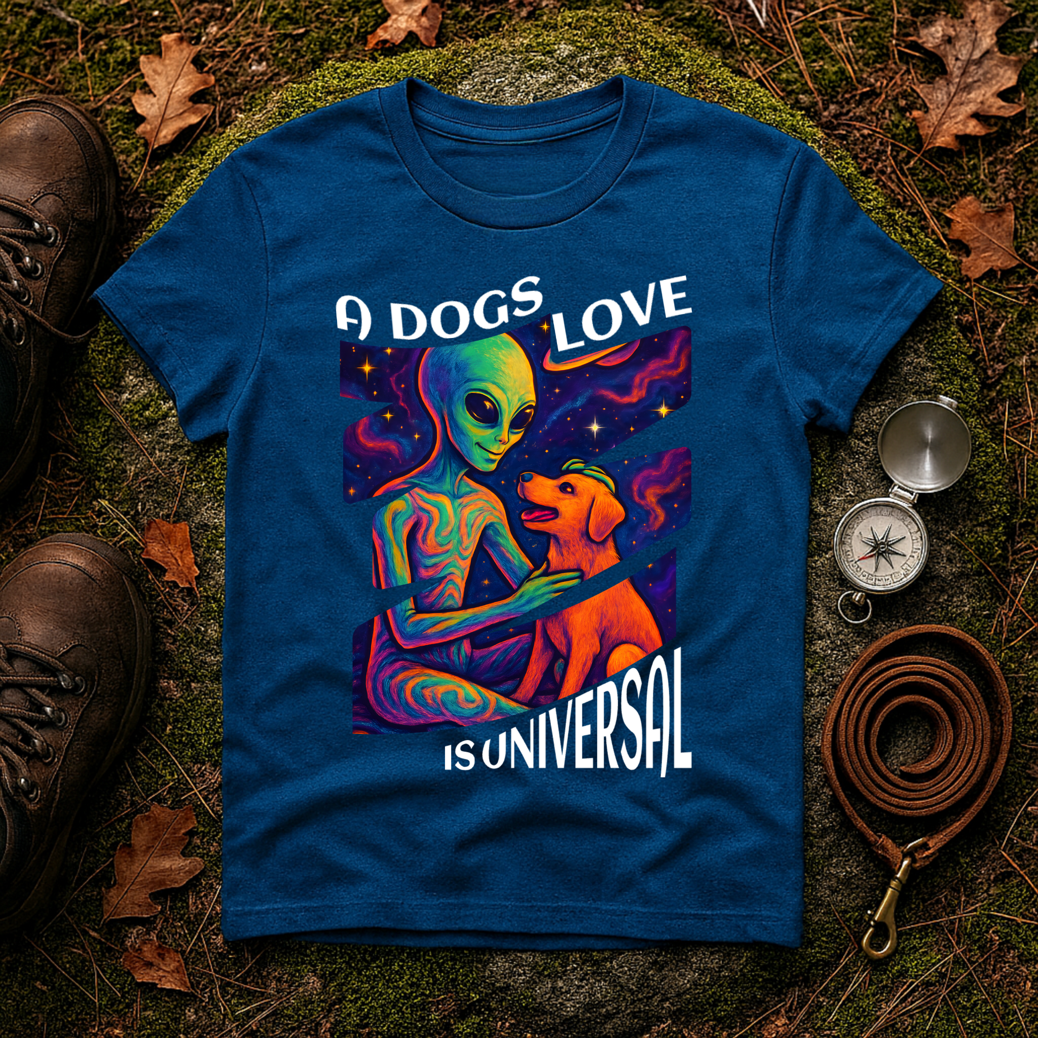 A Dogs Love is Universal T-Shirt