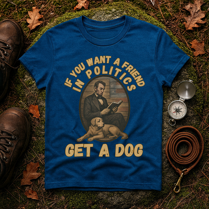 Political Humor Dog Lover T-Shirt, Funny Gift for Dog Owners, Unisex Tee for Animal Lovers, Politics and Pets Tee, Great for Birthdays