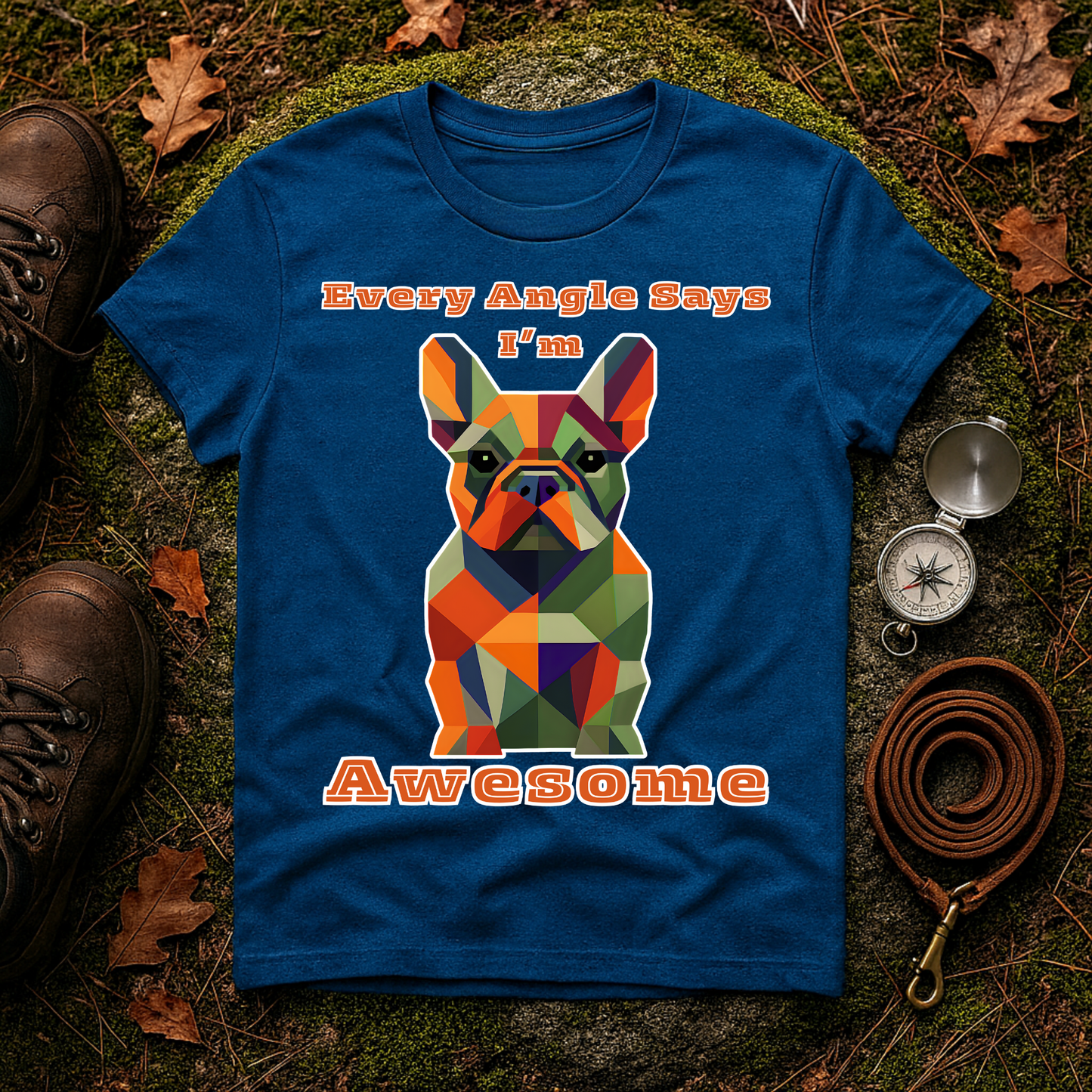 Awesome French Bulldog Unisex Softstyle T-Shirt, Dog Lover Gift, Casual Wear, Birthday Gift, Funny Tee, Pet Owner Merch