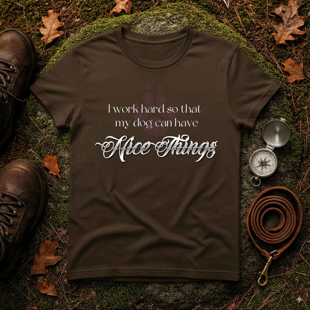 I Work Hard So My Dog Can Have Nice Things T-Shirt