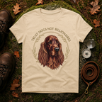 Irish Setter Trust Dogs Not Billionaires T-Shirt