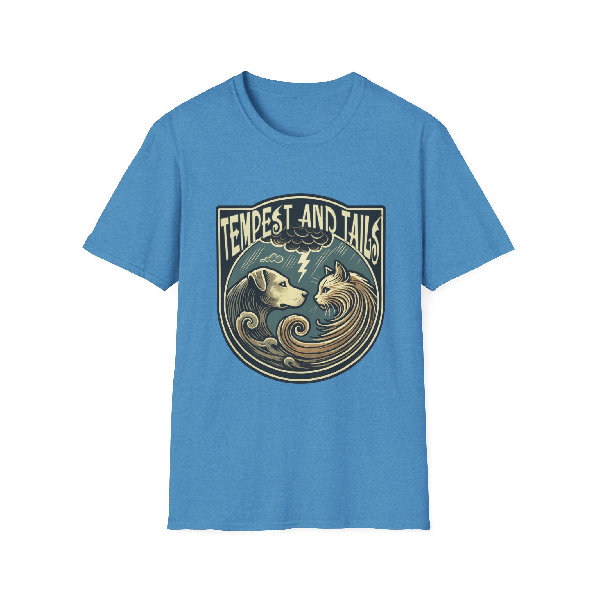 Tempest and Tails Unisex T-Shirt - Fun Pet Lover Tee, Gift for Dog Owners, Animal Lover Apparel, Cute Graphic Shirt, Casual Wear