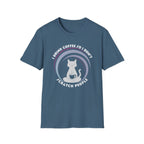 I Drink Coffee So I Don't Scratch People T-Shirt