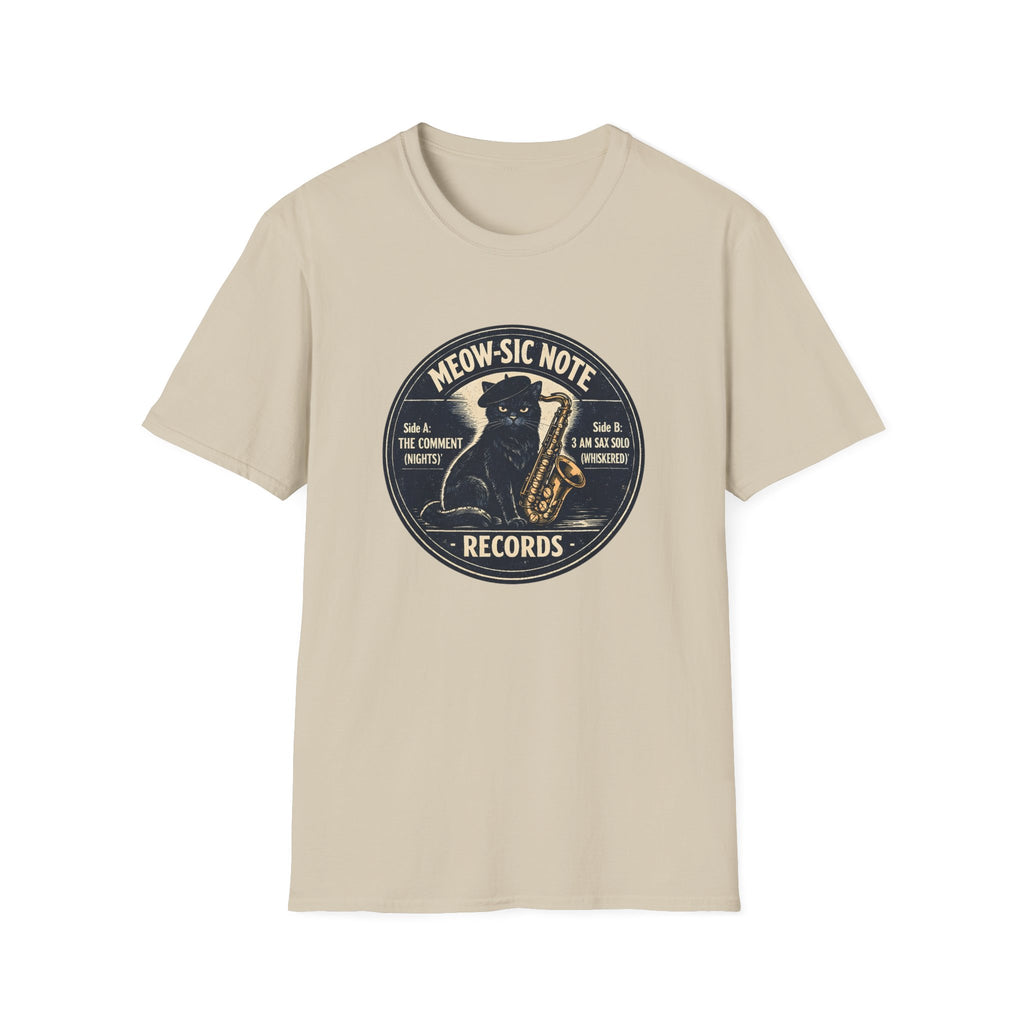 Meow-sic Note Records T-Shirt
