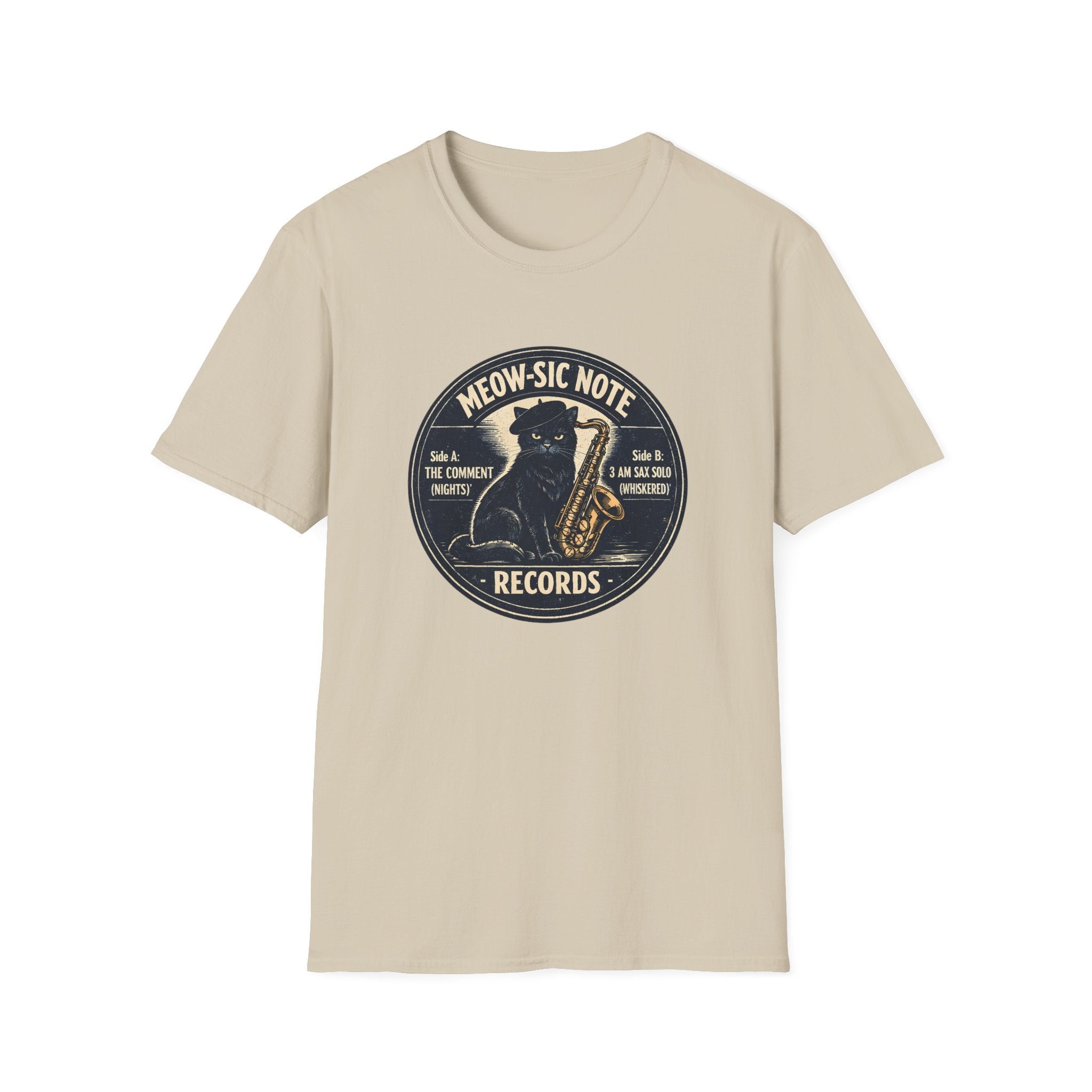 Meow-sic Note Records T-Shirt