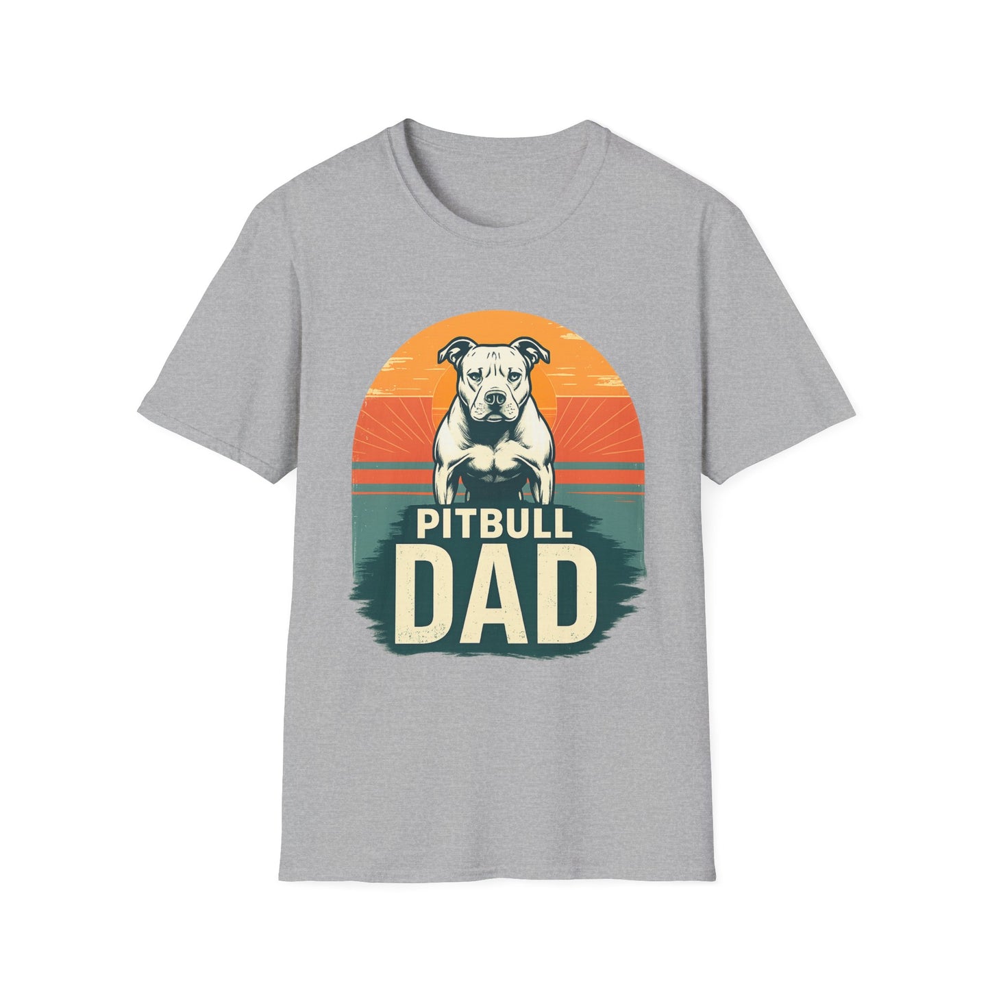 Vintage Pitbull Dad Shirt – Retro Dog Lover Gift Tee