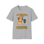 Funny Dog Pet Me Phone Warning T-Shirt