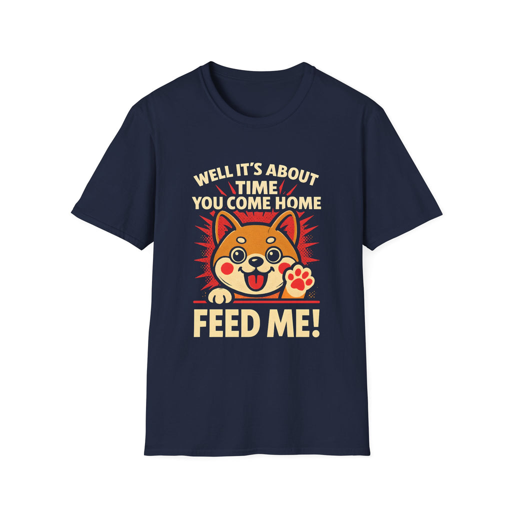 Shiba Inu Feed Me T-Shirt