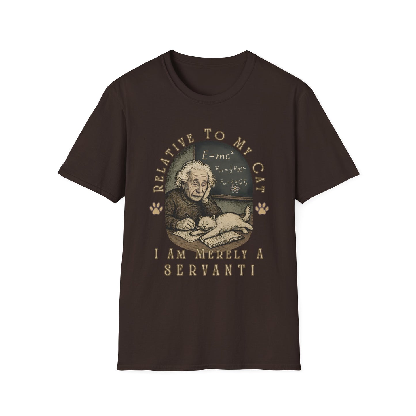 Relative to My Cat Tee – Einstein Cat Shirt