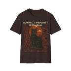 Cosmic Curiosity Black Cat T-Shirt
