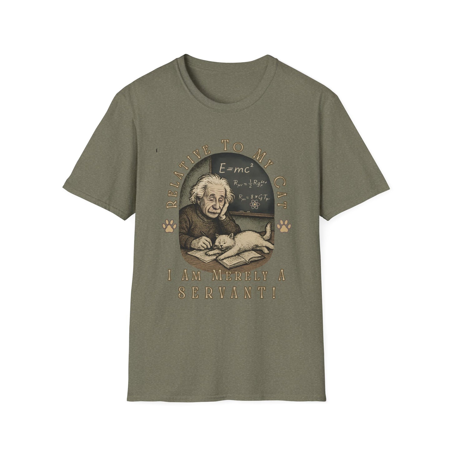Relative to My Cat Tee – Einstein Cat Shirt