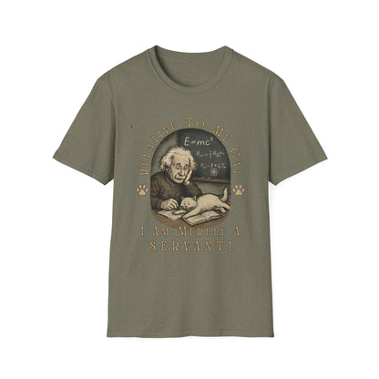 Relative to My Cat Tee – Einstein Cat Shirt