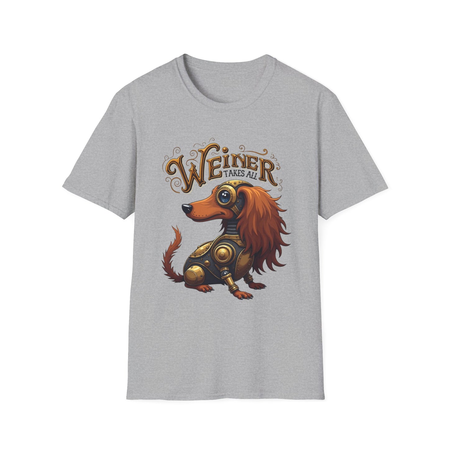 Steampunk Weiner Dog Shirt – Funny Dachshund T-Shirt
