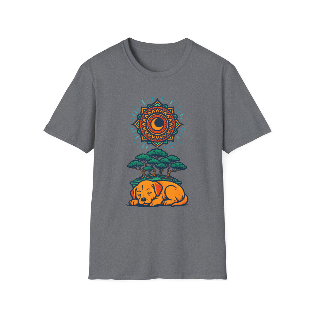 Zen Sleeping Dog T-Shirt
