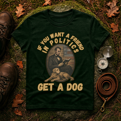 Political Humor Dog Lover T-Shirt, Funny Gift for Dog Owners, Unisex Tee for Animal Lovers, Politics and Pets Tee, Great for Birthdays