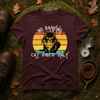 Cat Vibes Only Retro T-Shirt