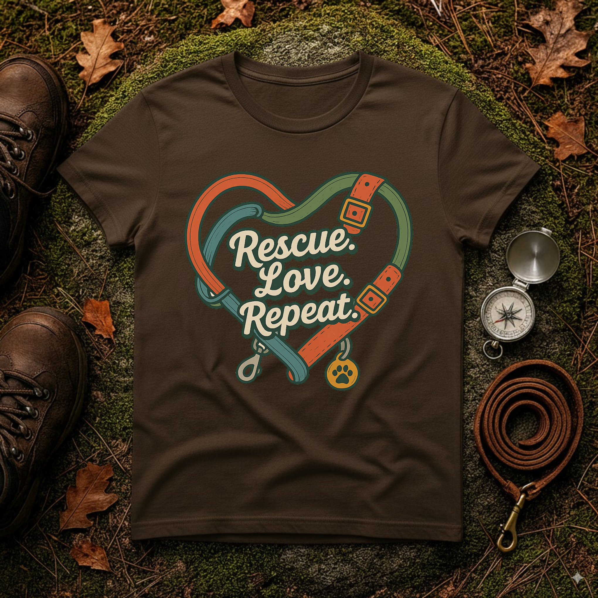 Rescue Love Repeat T-Shirt