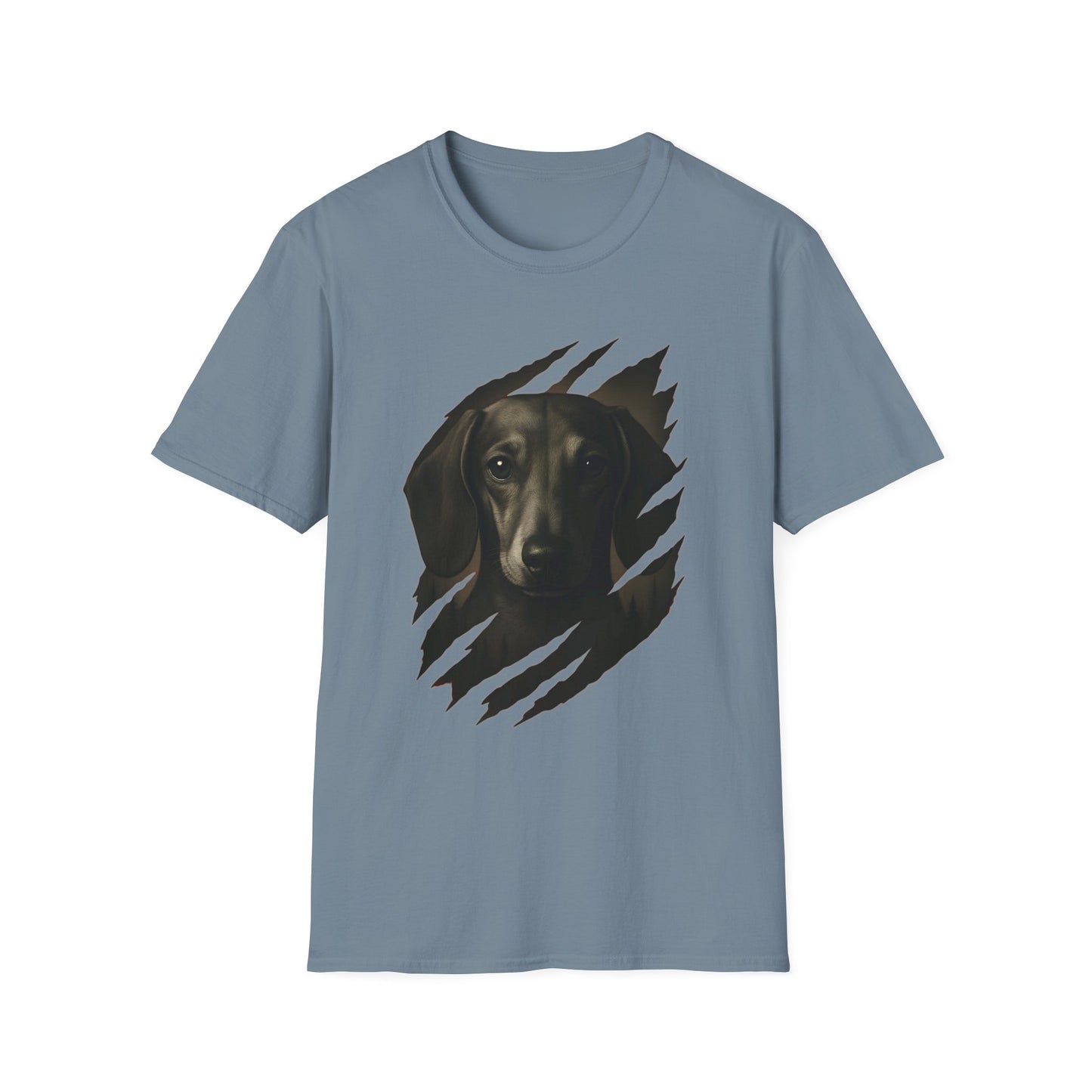 Dachshund Ripped Claw T-Shirt | Cool Dog Lover Graphic Tee