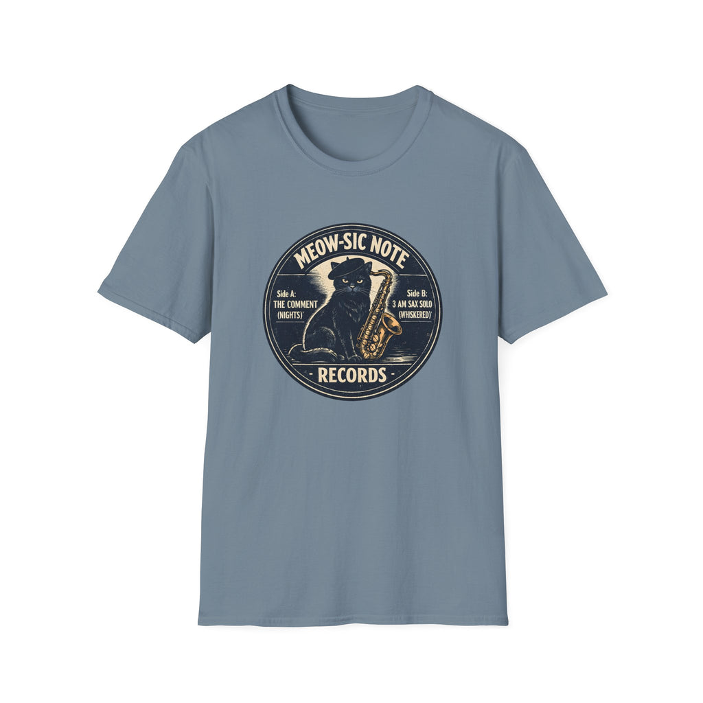 Meow-sic Note Records T-Shirt