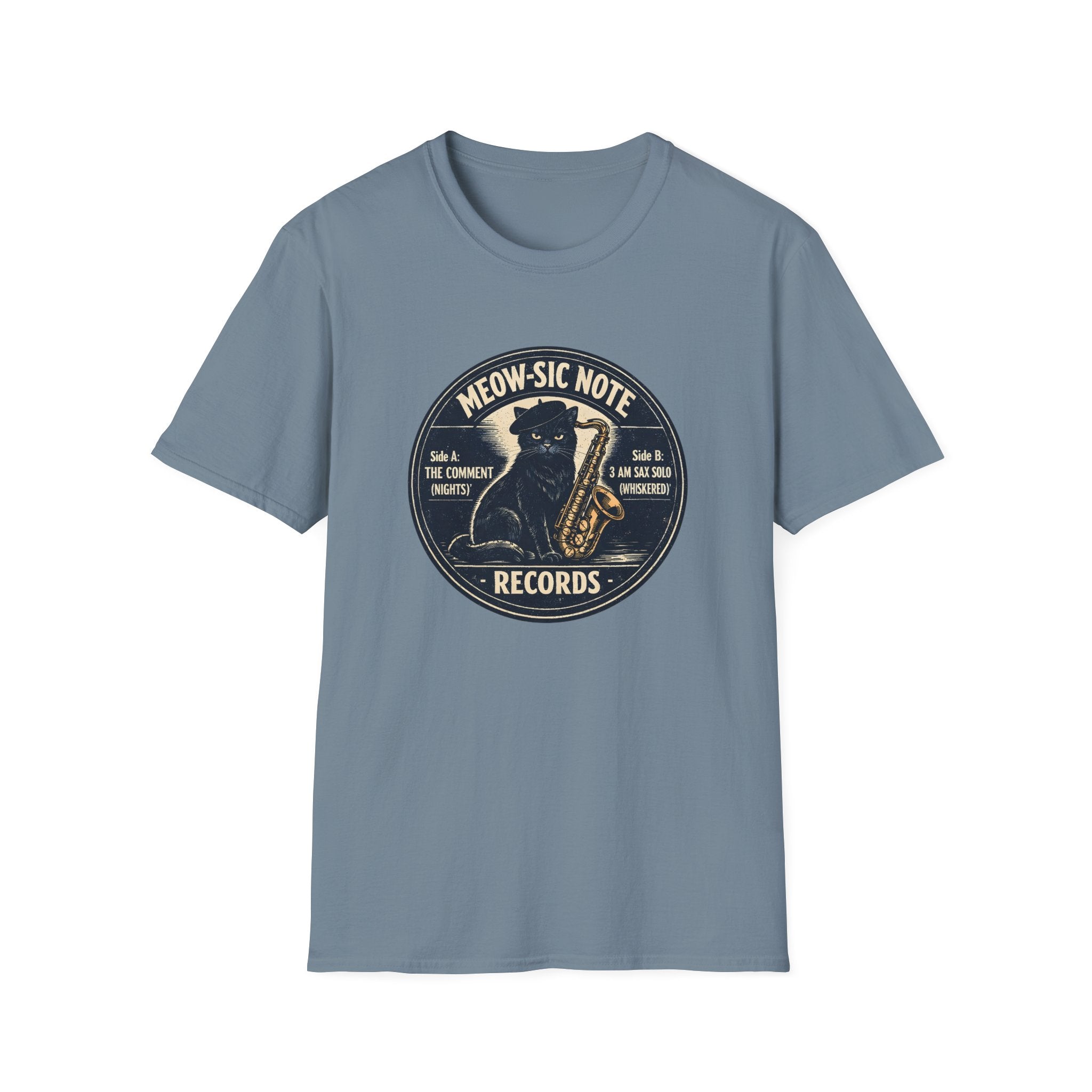 Meow-sic Note Records T-Shirt