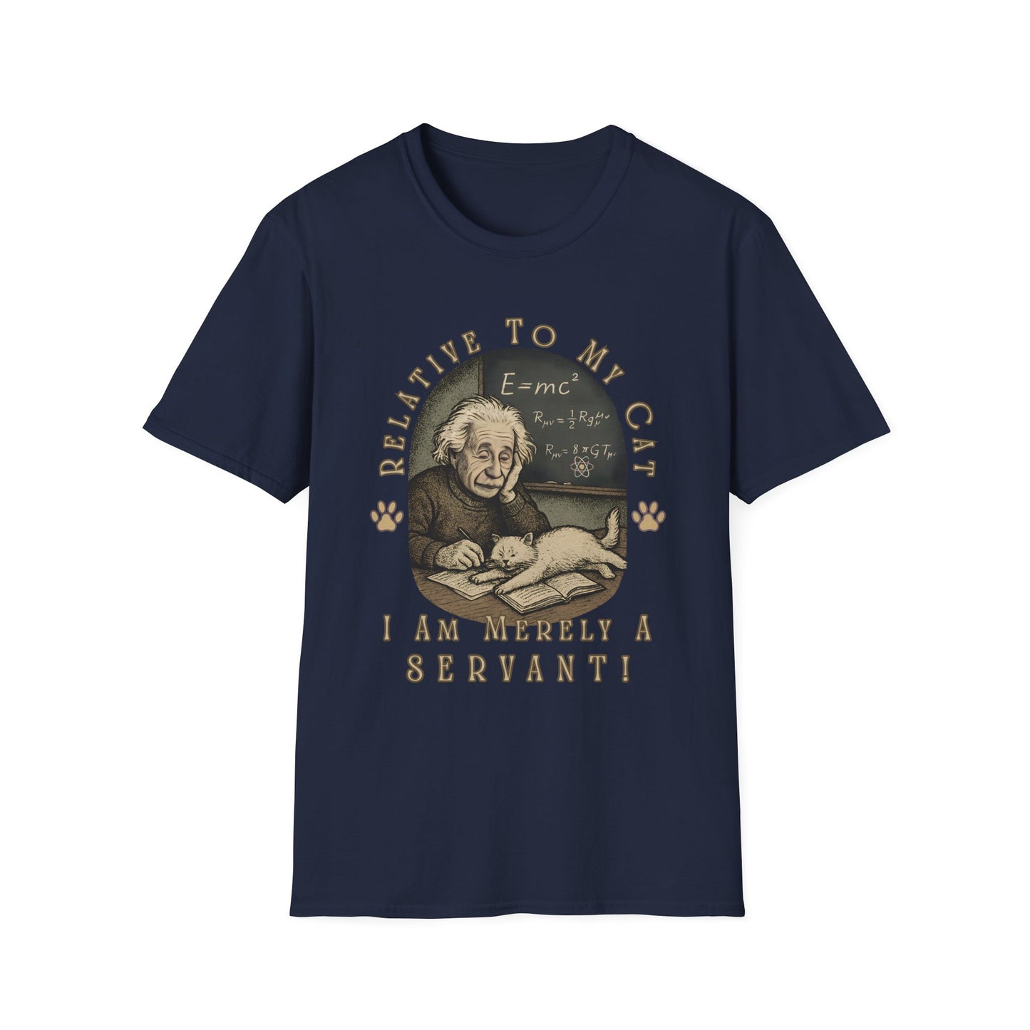 Relative to My Cat Tee – Einstein Cat Shirt