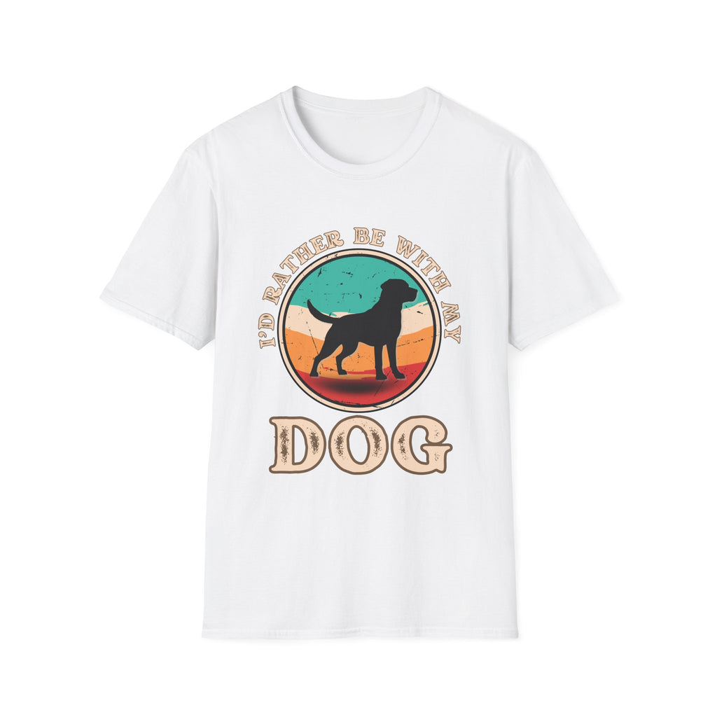 I’d Rather Be With My Dog T-Shirt