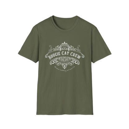 Bougie Cat Crew Tee – Purrfectly Pampered Cat Shirt