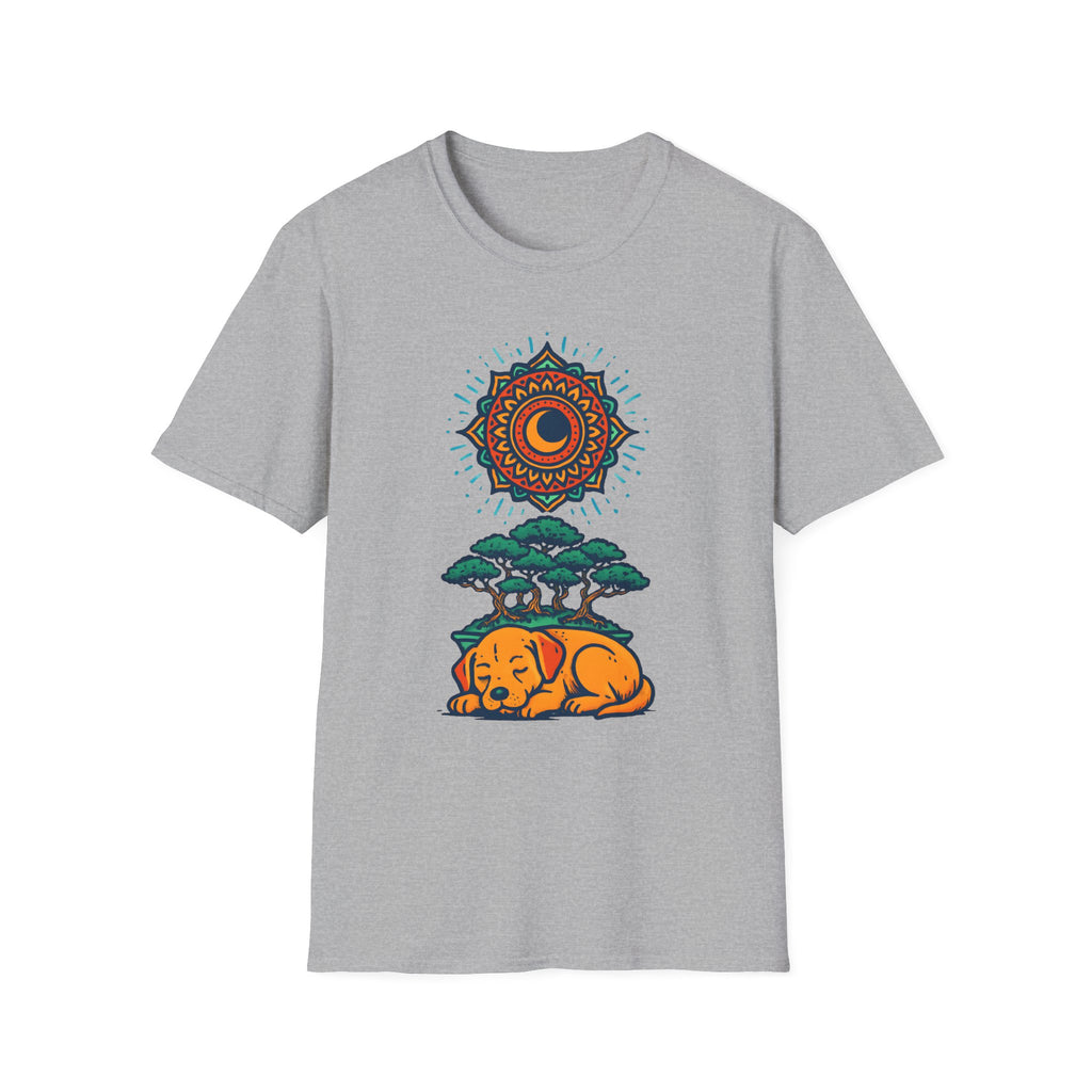 Zen Sleeping Dog T-Shirt