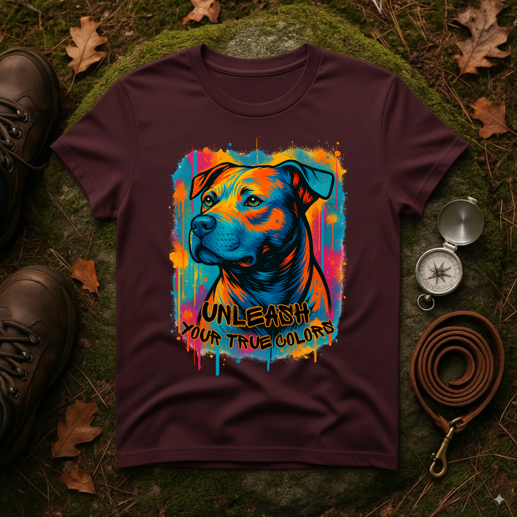 Unleash Your True Colors Pitbull T-Shirt