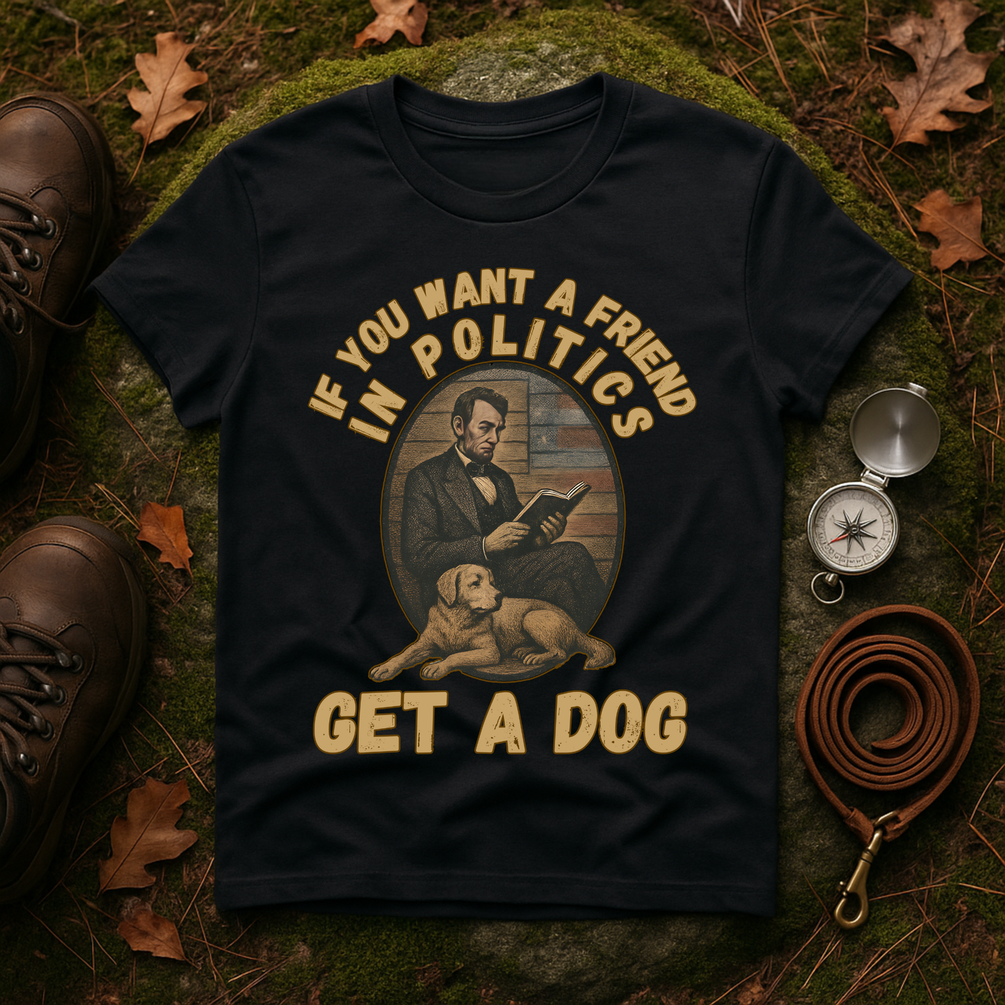 Political Humor Dog Lover T-Shirt, Funny Gift for Dog Owners, Unisex Tee for Animal Lovers, Politics and Pets Tee, Great for Birthdays