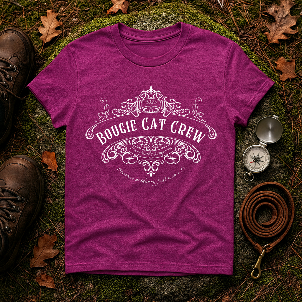 Bougie Cat Crew T-Shirt