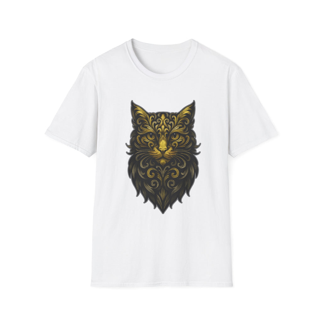 Elegant Cat Design T-Shirt
