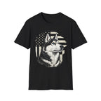 Patriotic Husky Pride T-Shirt