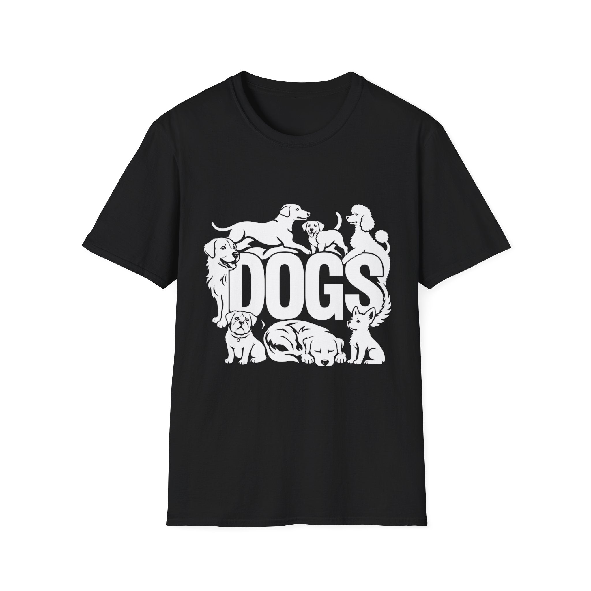 Dogs Lover Graphic T-Shirt