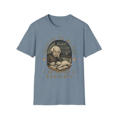 Relative to My Cat Tee – Einstein Cat Shirt