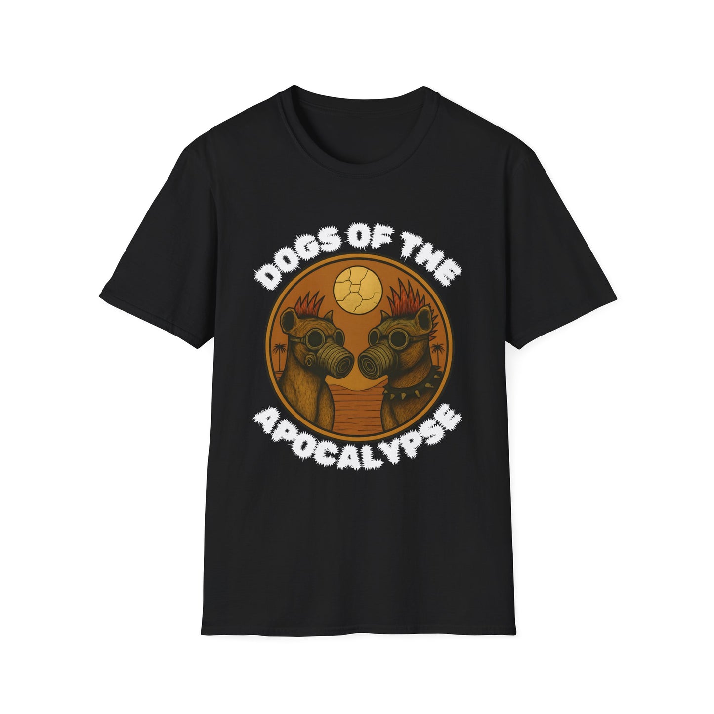 Dogs of the Apocalypse Unisex T-Shirt, Funny Pet Lover Gift, Dog Owner Apparel, Quirky Graphic Tee, Casual Wear