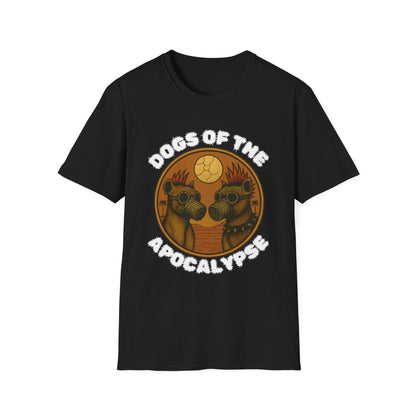 Dogs of the Apocalypse Unisex T-Shirt, Funny Pet Lover Gift, Dog Owner Apparel, Quirky Graphic Tee, Casual Wear