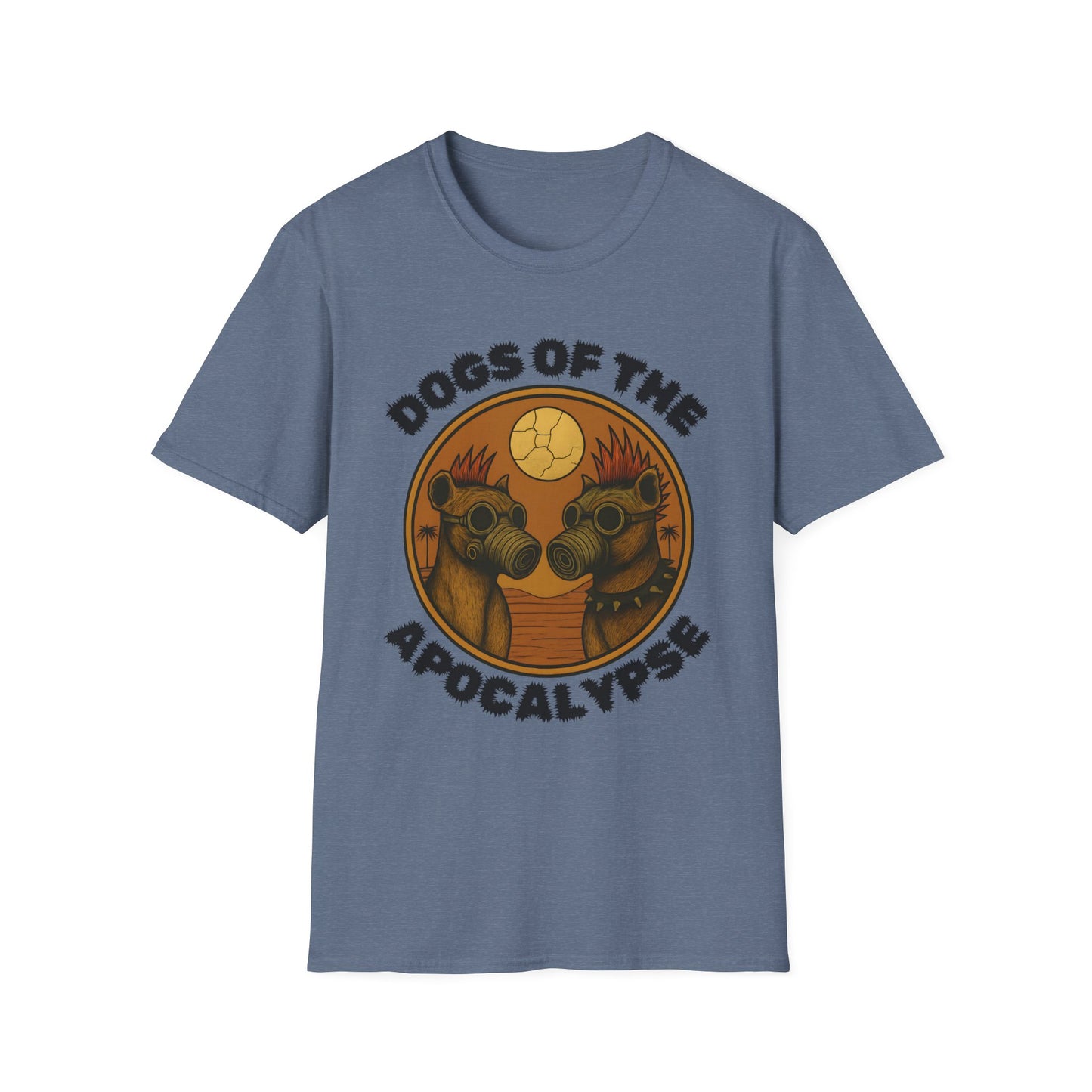 Dogs of the Apocalypse Unisex T-Shirt, Funny Pet Lover Gift, Dog Owner Apparel, Quirky Graphic Tee, Casual Wear