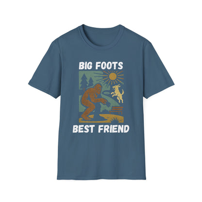Adventure Awaits T-Shirt, Nature Lover Gift, Funny Bigfoot Tee, Outdoor Enthusiast Shirt, Camping Apparel, Unique Graphic Tee