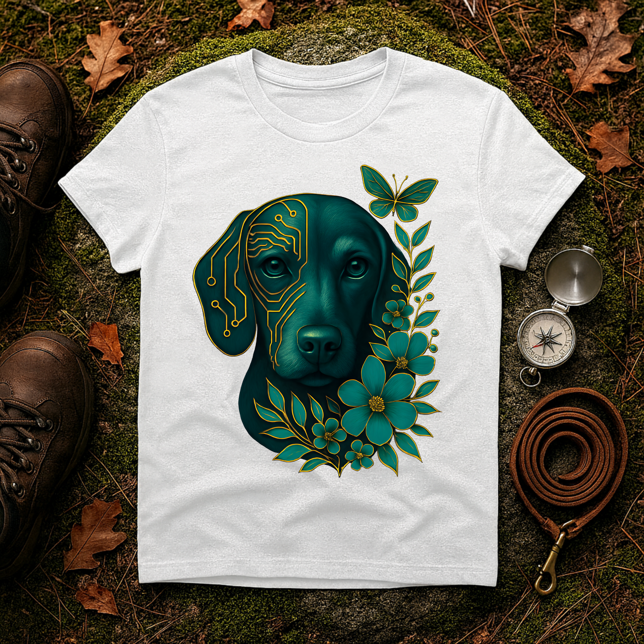 Artistic Dog Lover T-Shirt