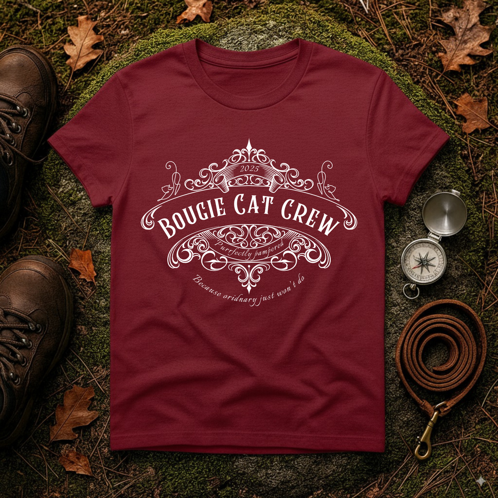 Bougie Cat Crew T-Shirt