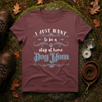 Stay at Home Dog Mom T-Shirt